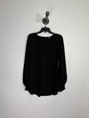 Vince Camuto Blk LngSlv Blouse