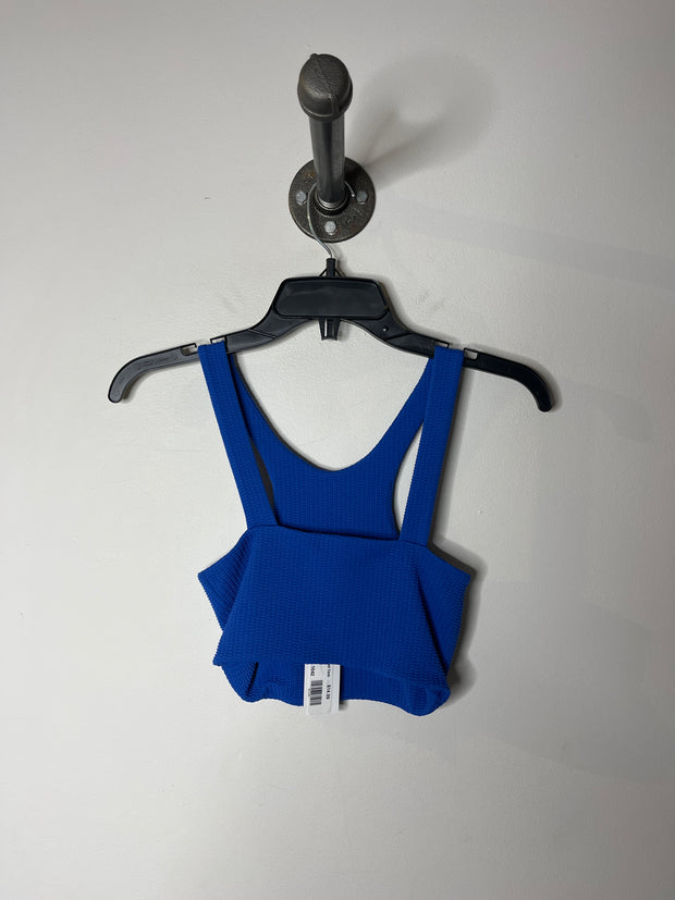 Zara Blue Cropped Tank