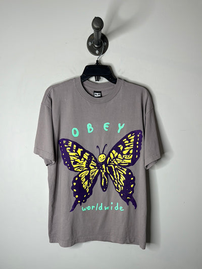 Urban O. Purple Butterfly Tee