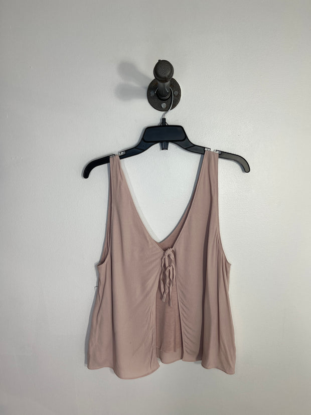 Wilfred PInk Tied Tank Top