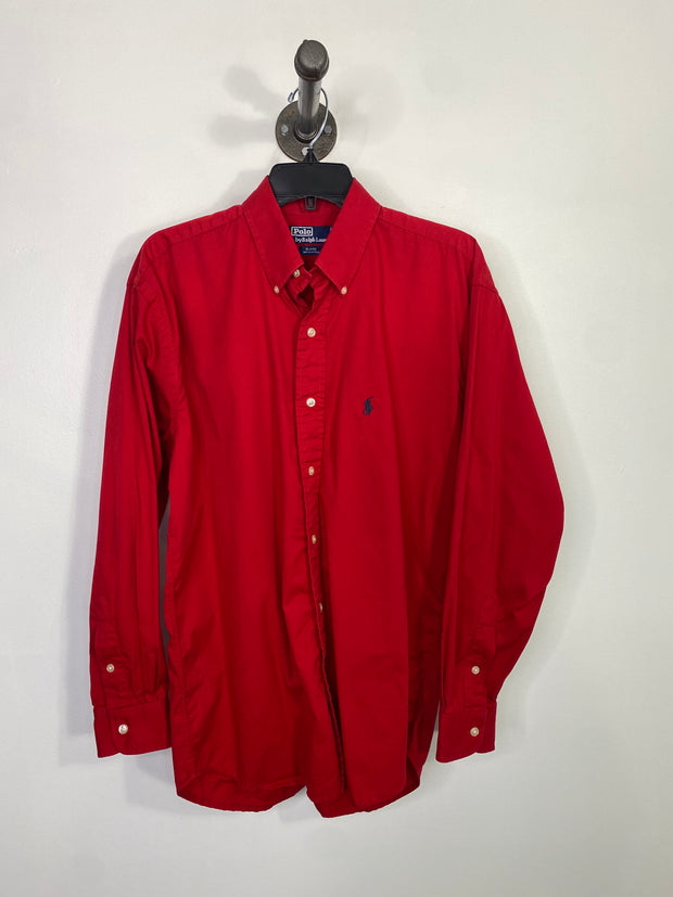 Ralph L. Red Button-Up