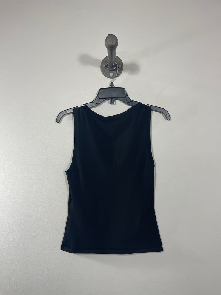 Babaton Black V-neck Tank