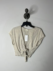 Wilfred Beige Wrap Shirt