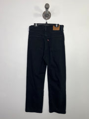 Levi's Blk Straight Leg Jeans