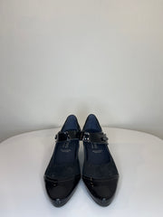 DorKing Black Kitten Heels