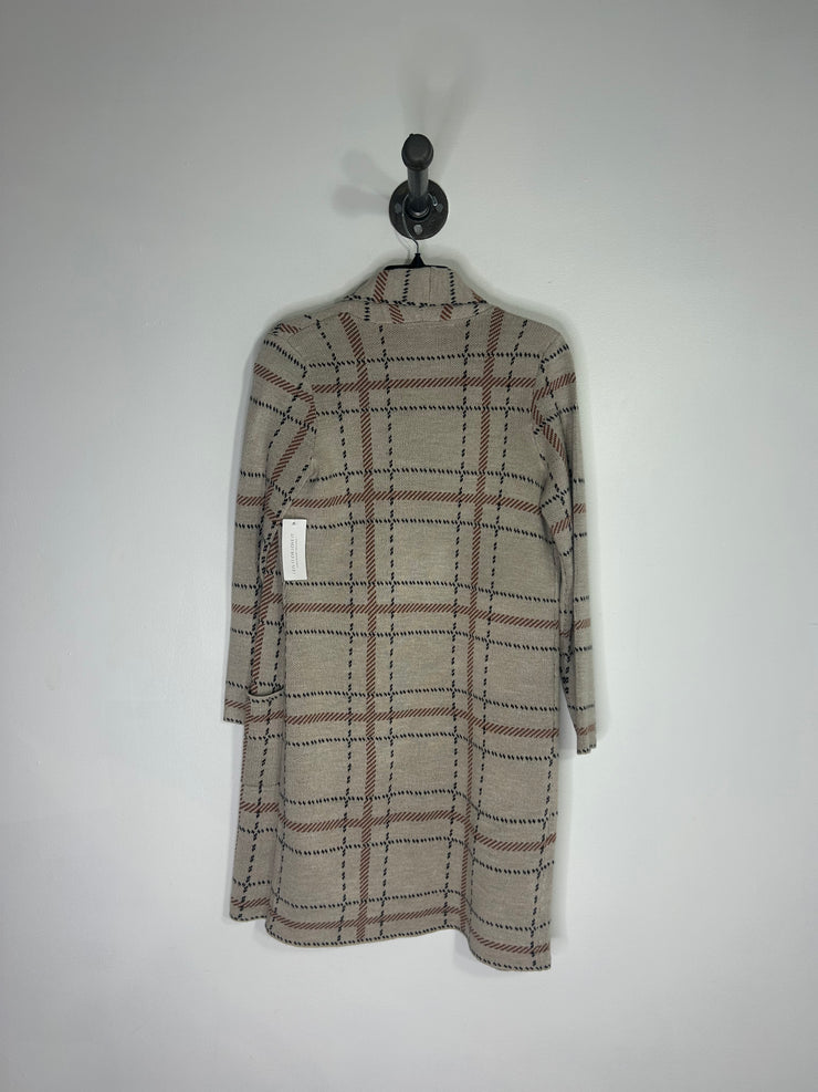 Cleo Beige Pattern Cardigan