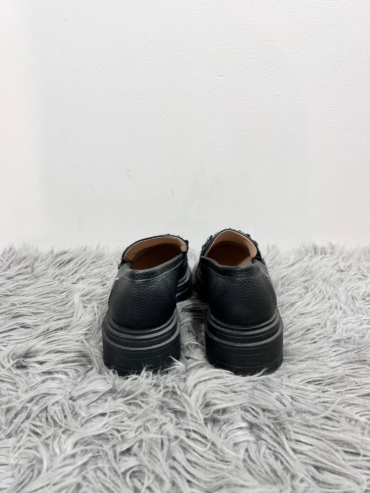 French Connection Blk Loafers