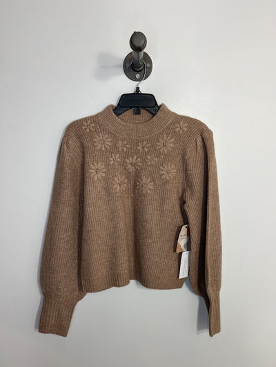 Flat White Brown Sweater