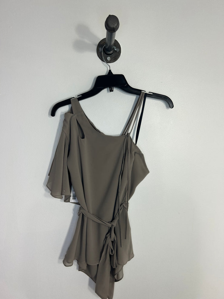 Bebe Taupe Tank Blouse