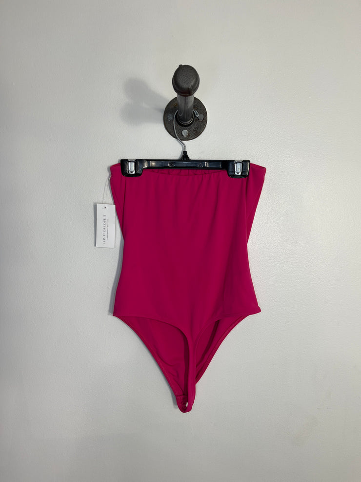 Babaton Pnk Strapless Bodysuit