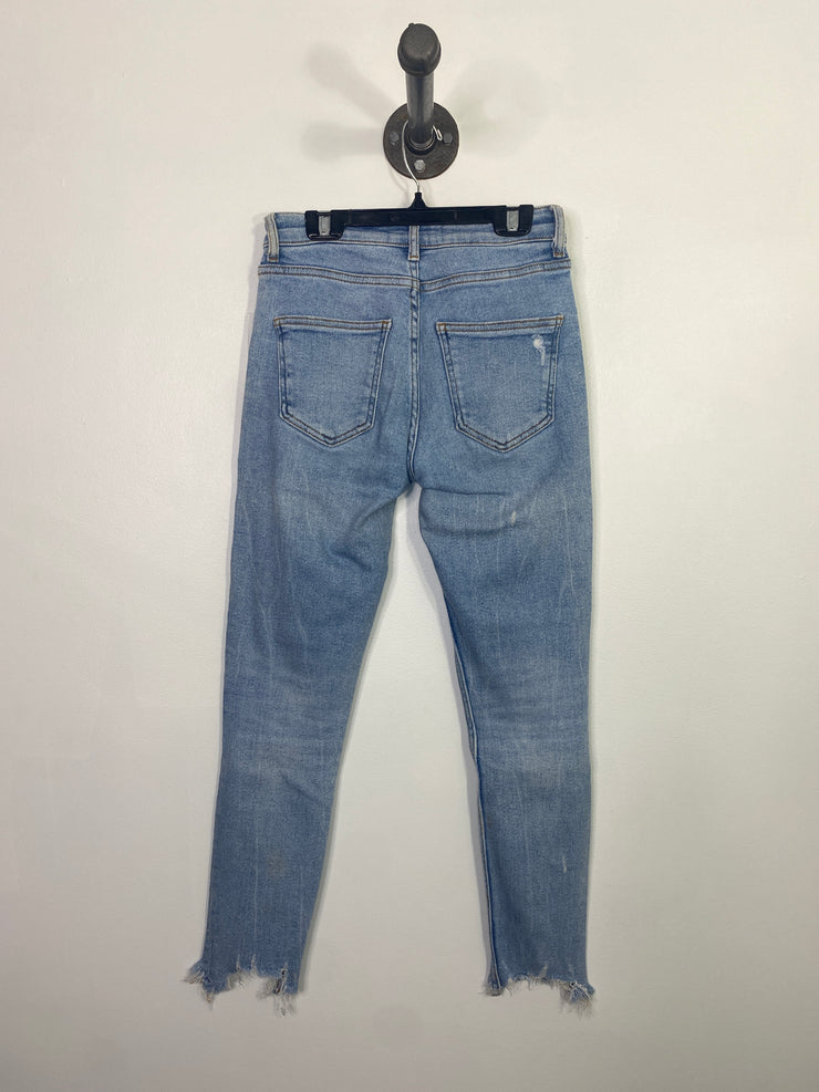 Zara High Rise Skinny Jeans