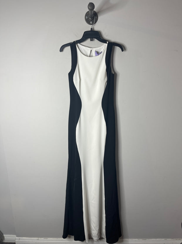 JS Collection Blk/Wte Dress