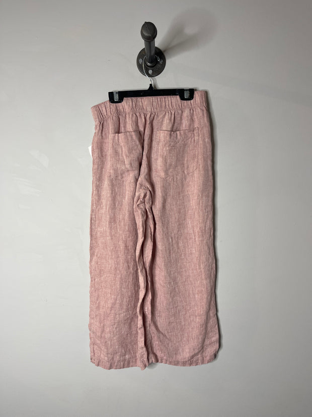 Cynthia Pink Linen Pants