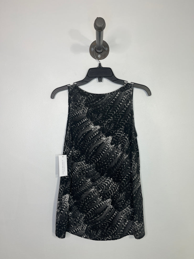 Joie Black Pattern Tank
