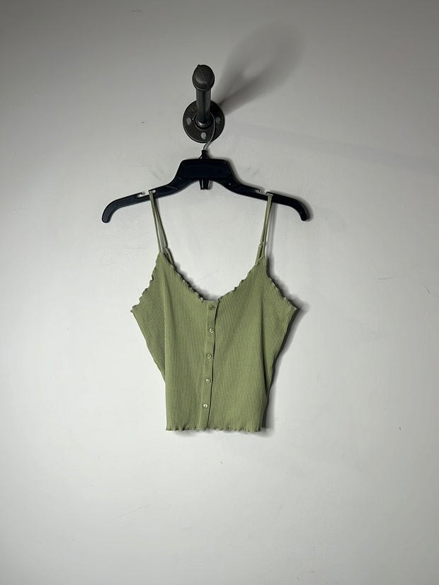 Pieces Green Tank Top