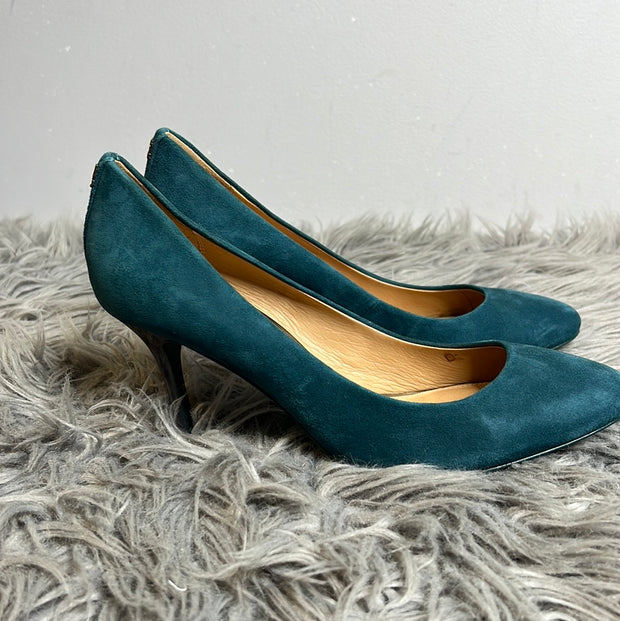 Coach Turquoise Heels