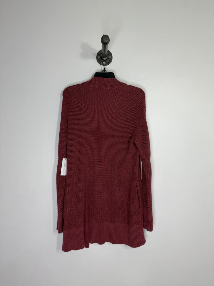 Lululmon Maroon Knit Cardigan
