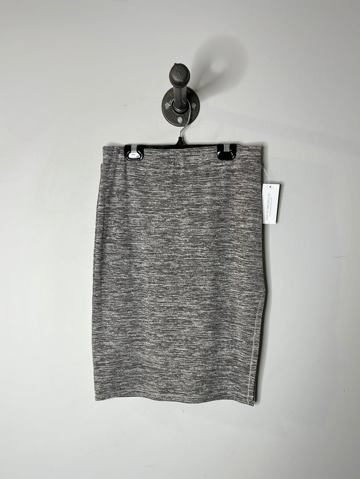 Gentle Fawn Grey Midi Skirt