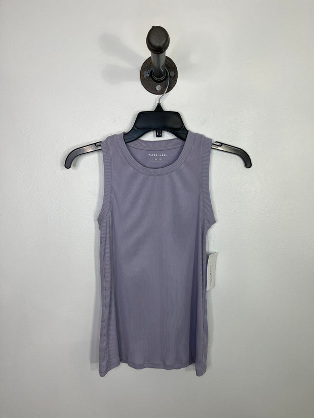 Paper Label Prpl Ribbed Tank