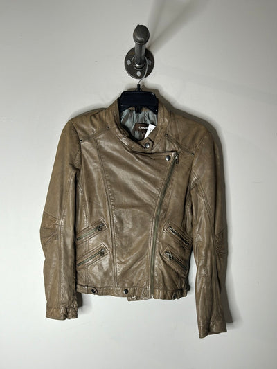 Danier Brown Leather Jacket