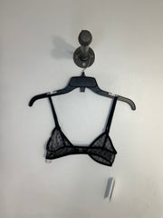 Missguided Black Lace Bralette