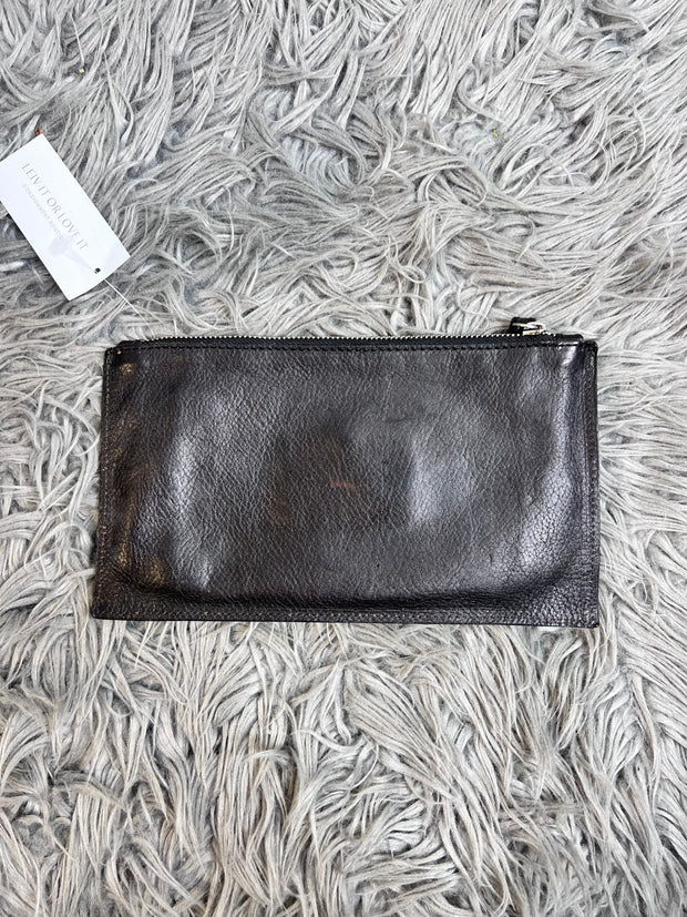 I. Medici Black Clutch