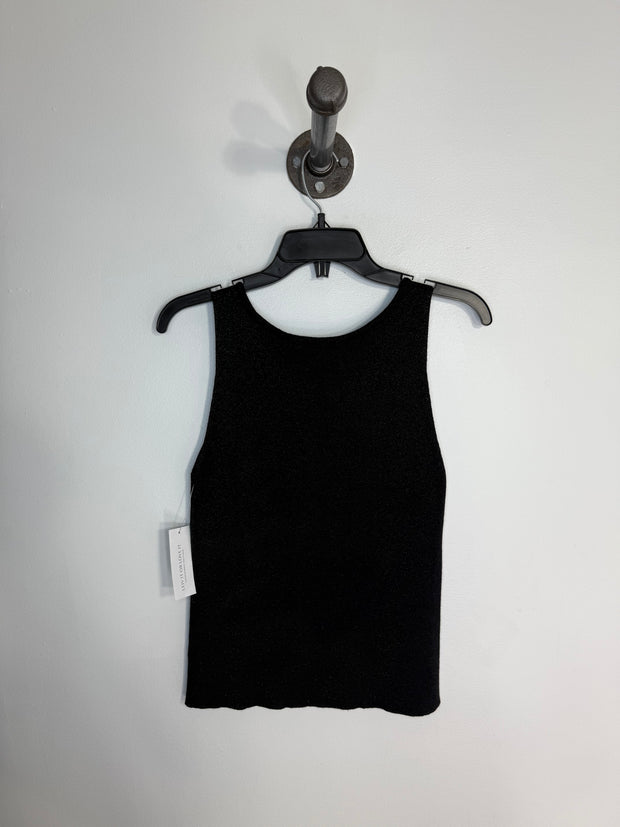 Jessica Black Knit Tank
