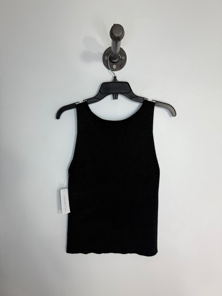 Jessica Black Knit Tank
