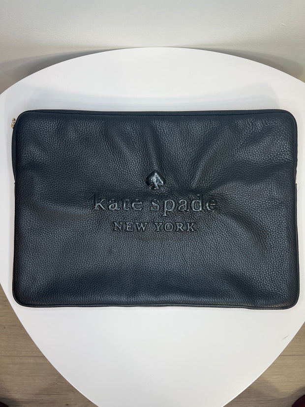 Kate Spade Blk Laptop Sleeve