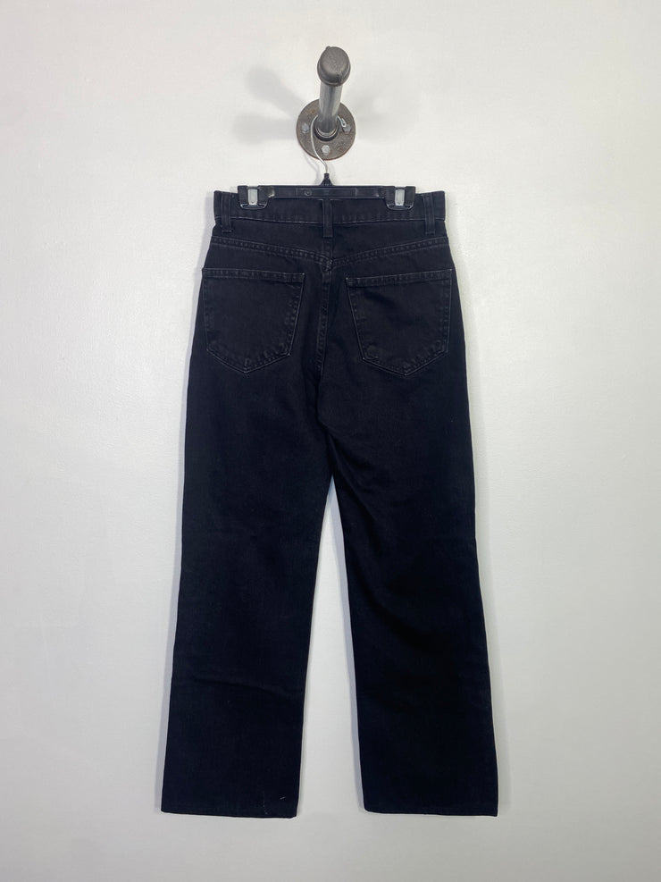Zara Black Straight Jeans