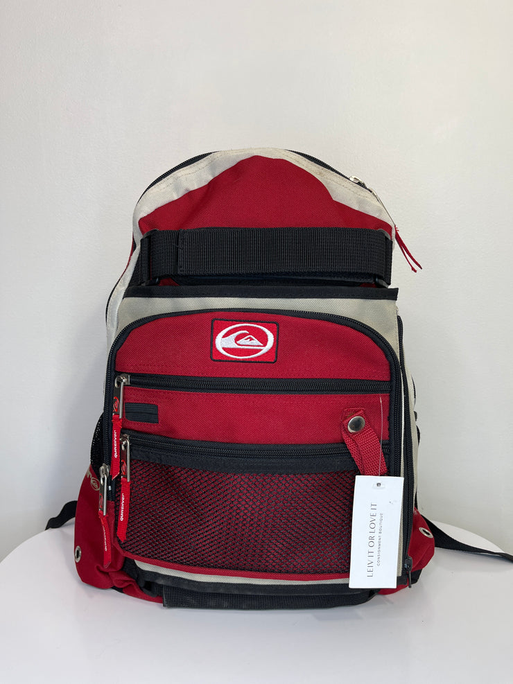 Quicksilver Red Backpack