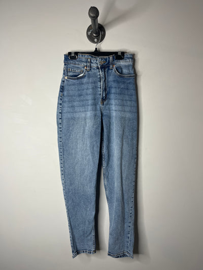 Divided Straight Ankle Jeans