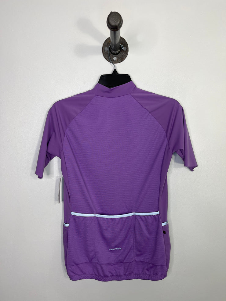 Garneau Prpl Zip Athletic Top
