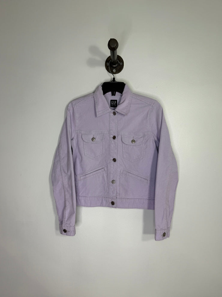 Gap Purple Corduroy Jacket