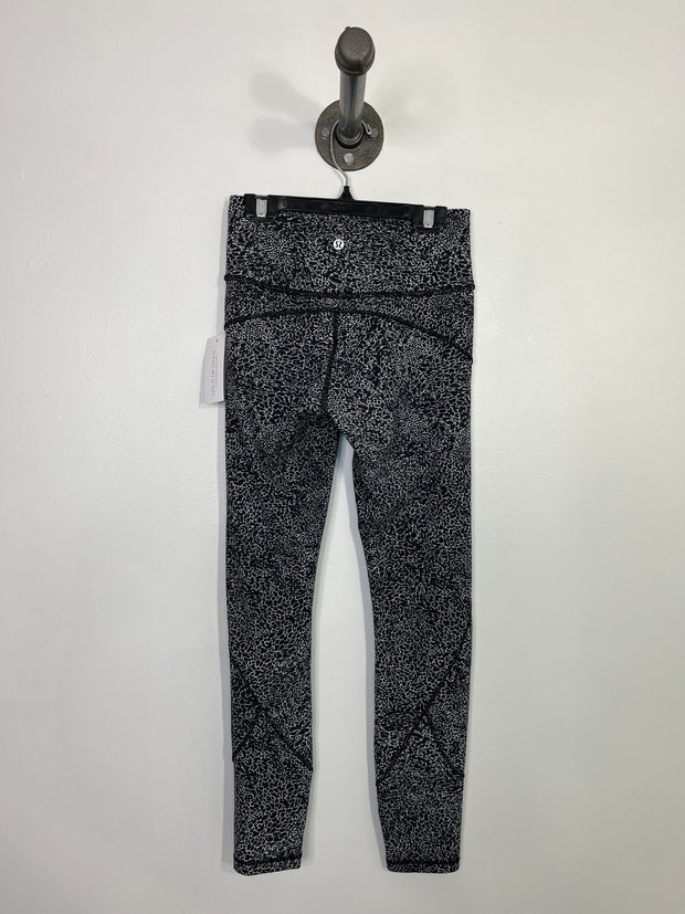 Lululemon Blk Pattern Leggings