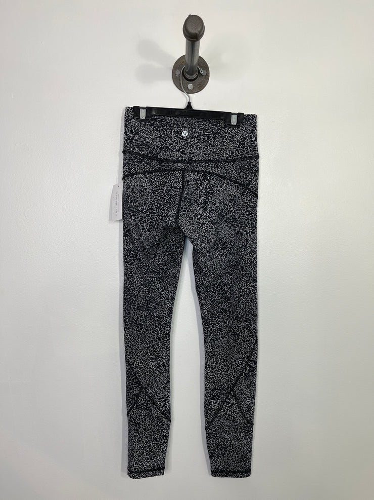 Lululemon Blk Pattern Leggings