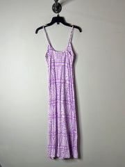 O'Neill Purple/Wht Maxi Dress