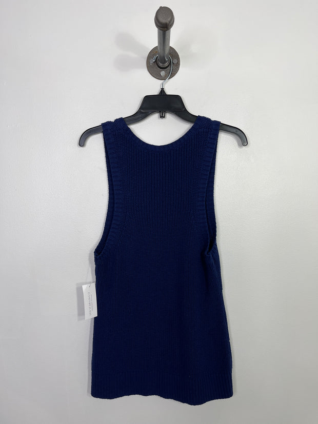 Banana R. Navy Sweater Vest