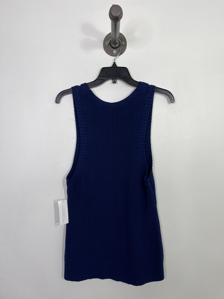 Banana R. Navy Sweater Vest