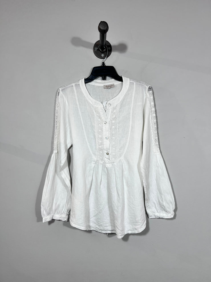 Bellambia Wht Linen Shirt