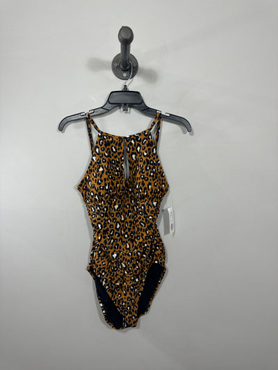 Ellen Tracy Cheetah One-Piece