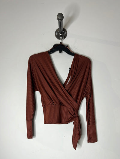 Dynamite Rusted Red Blouse
