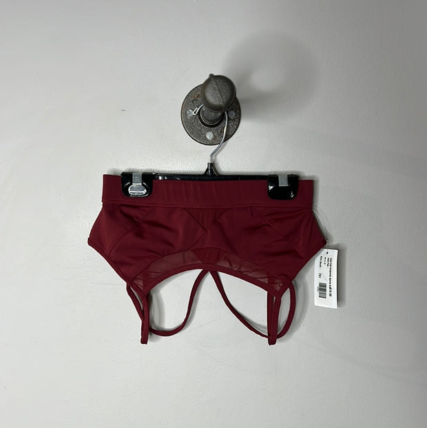 Just Fab Burgundy Sports Bra