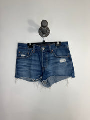 Levi's Dark Wash Denim Shorts