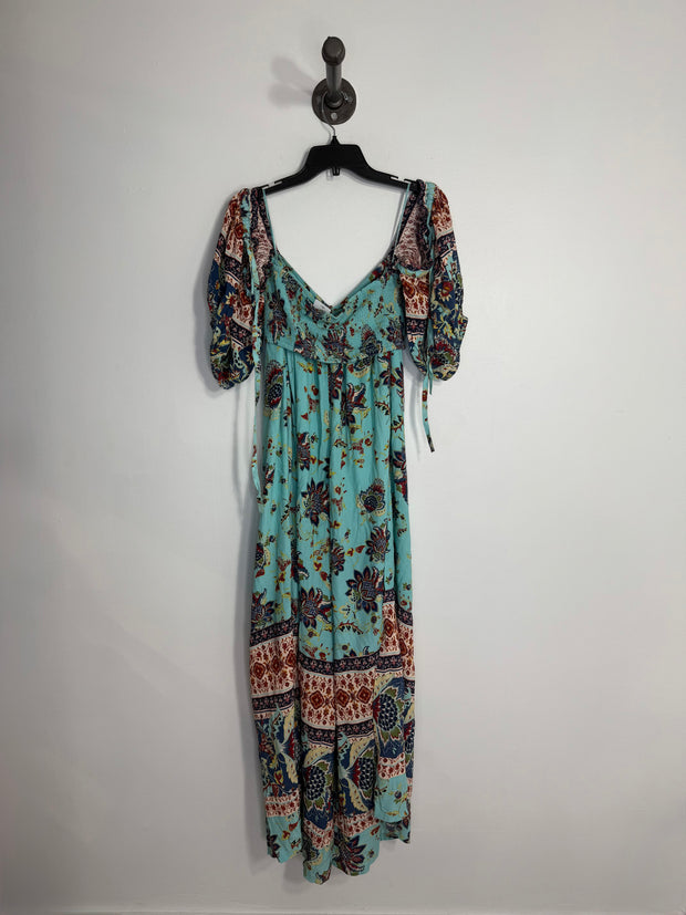 Free P. Trq Pattern Maxi Dress