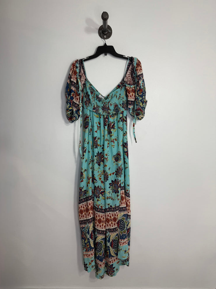 Free P. Trq Pattern Maxi Dress