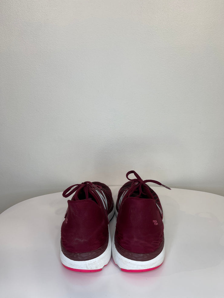 New B. Burgundy Running Shoes
