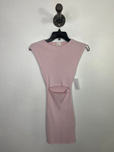 Wilfred Pink Ribbed Dress