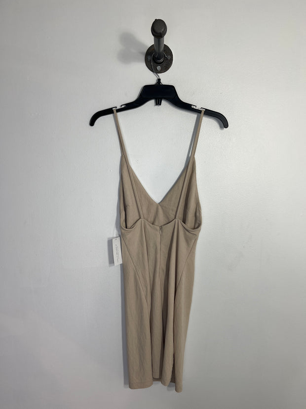 H&M Beige Midi Dress