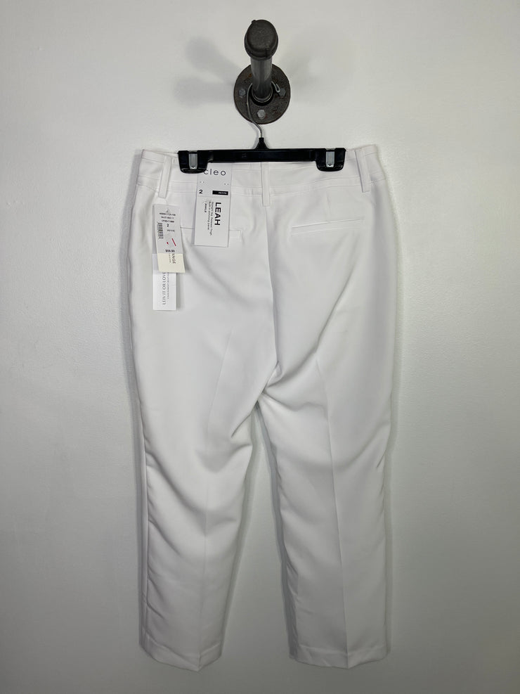 Cleo White Trousers